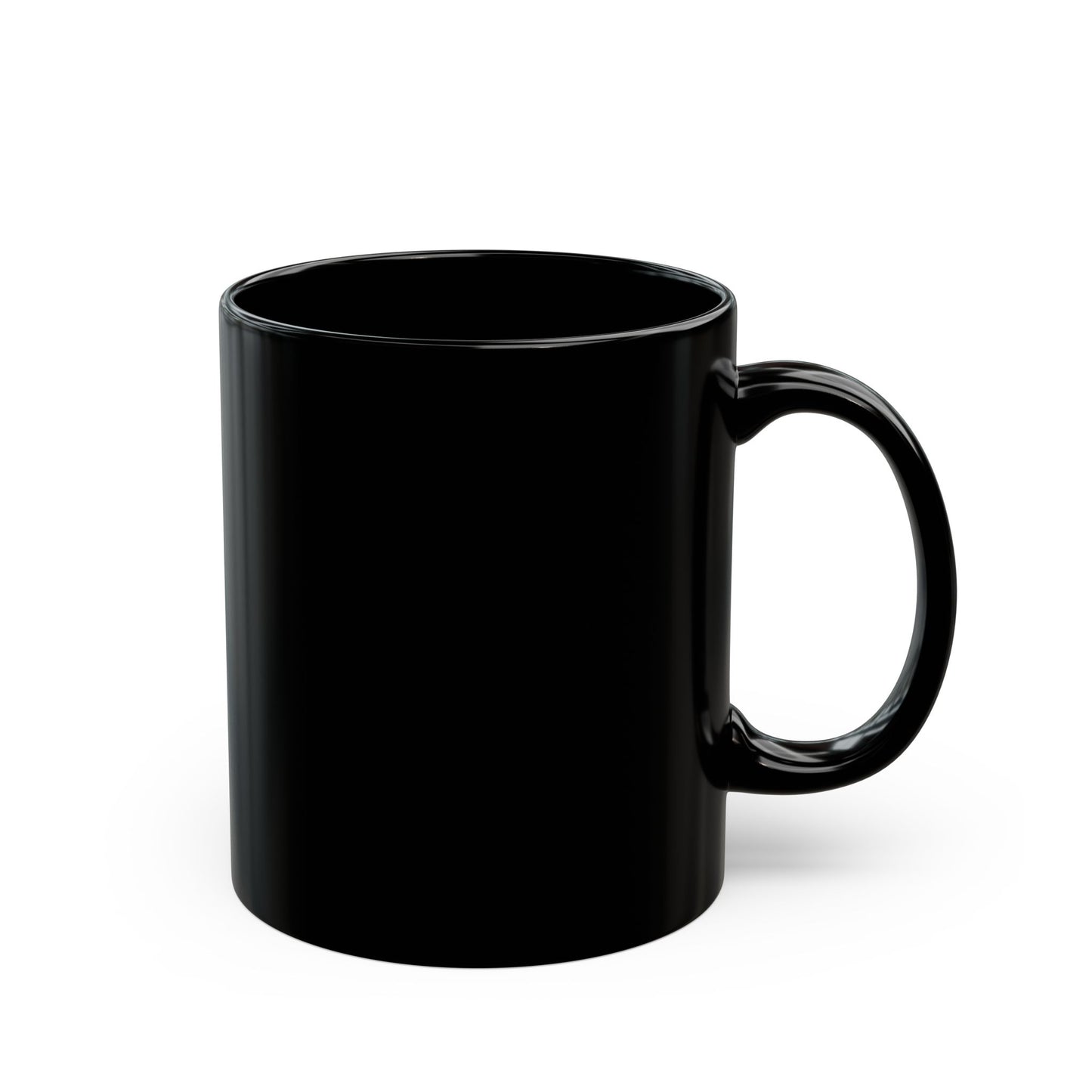 127 Coffee Logo Black Mug